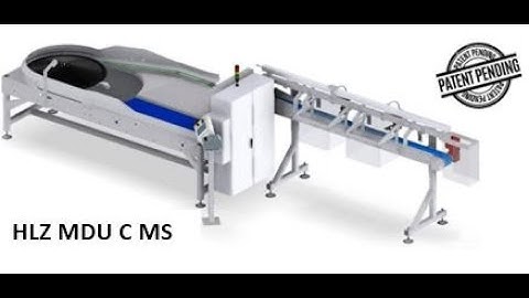 HLZ MDU C MS - Material counting and sorting by means of electric sensor recognition