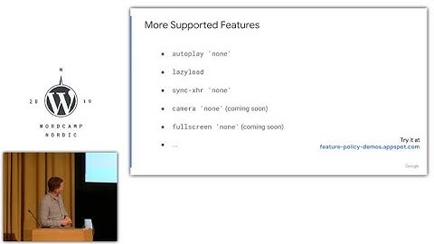 Felix Arntz: Web Policies and Reporting - Defining Contracts Between Your Site and the Browser