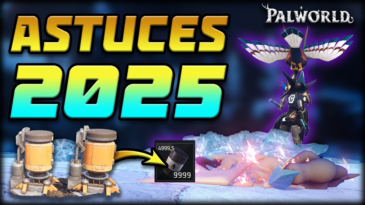 5 astuces (enfaite 8) que vous devez connaitre en 2025! | Palworld FR