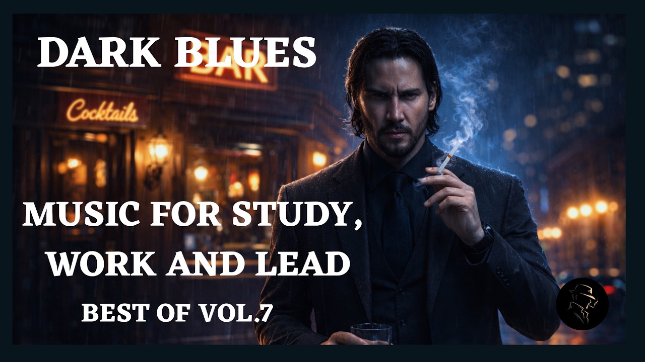 Dark Blues |For man who work in silence | Gentlemen Music | to work, study and lead