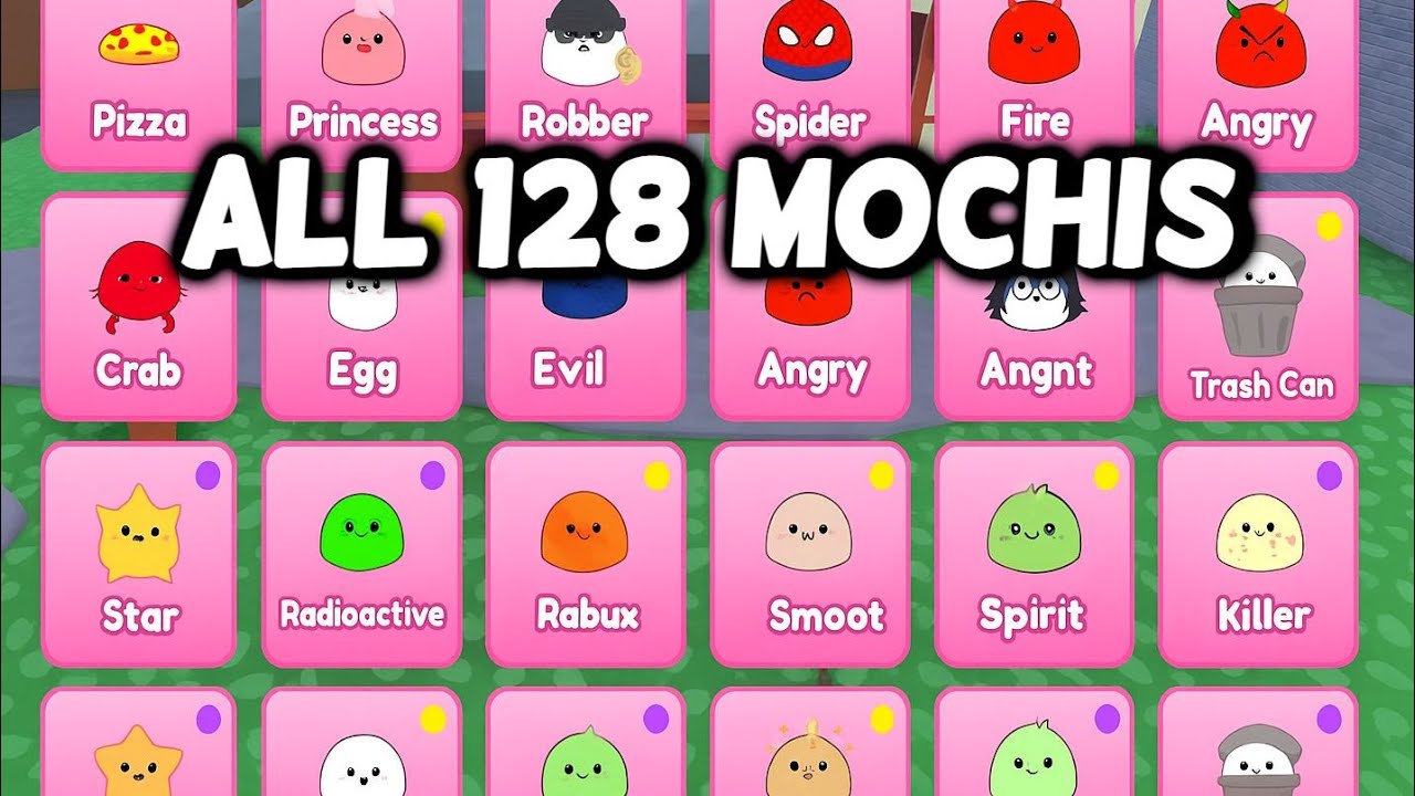 How to Get ALL MOCHIS in FIND THE MOCHI [ 128 ] Roblox 129 Mochis