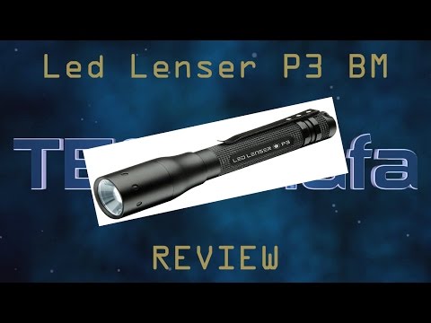 Lanterna (Flashlight) Led Lenser P3 BM REVIEW (Português)