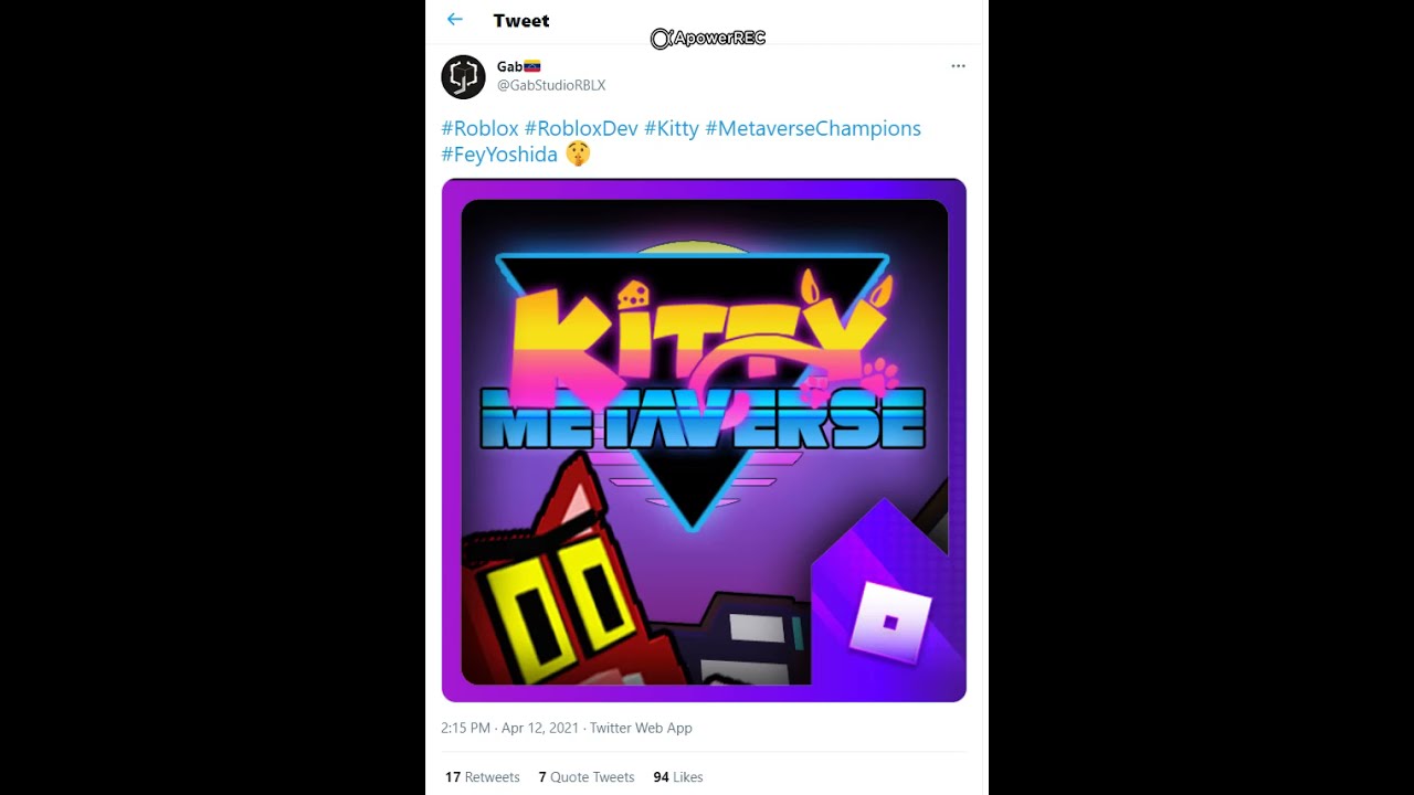 10 Games That Have Been Announced That Are Going To Be In Roblox Metaverse Event Twitter Tweets Youtube - gabstudio roblox twitter