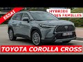 Essai toyota corolla cross  lhybridation  son meilleur niveau 