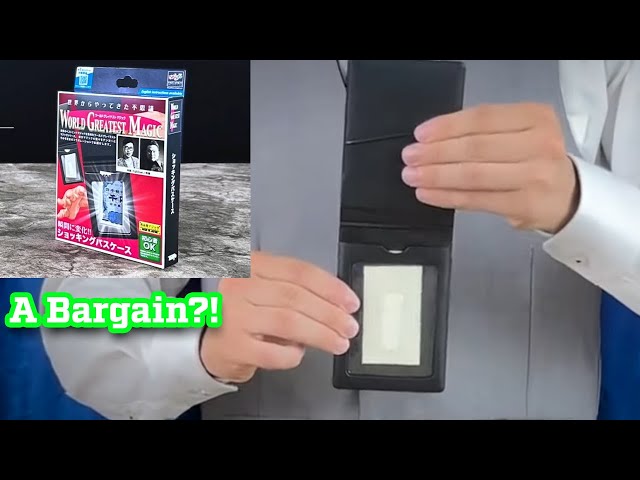 PRANK PROJECT コンパクトタキシートジレ Magic Review - Shocking Pass Case by Tenyo 2024 - YouTube