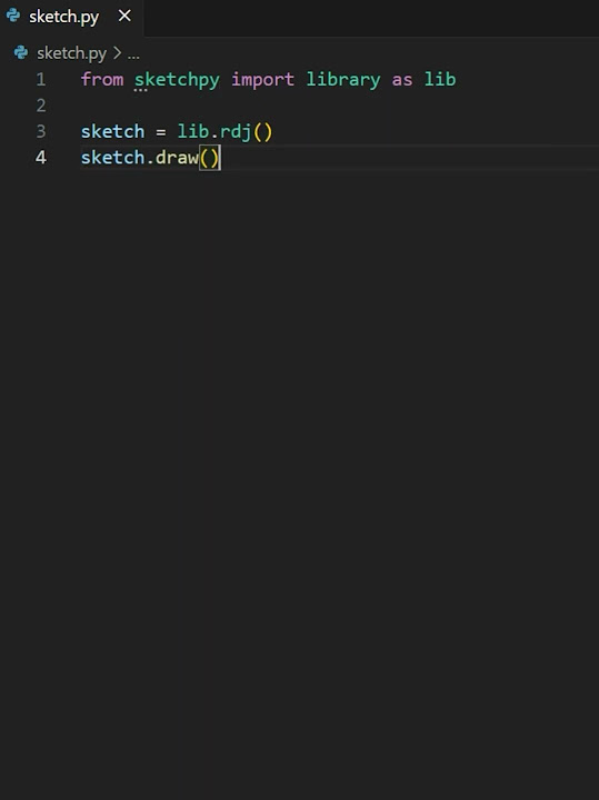 Draw a sketch of Iron Man in just 3 lines of Python code... #developer ...