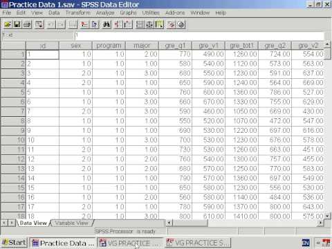 Lesson 7.2: Saving SPSS Files