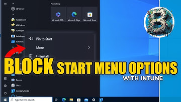 How to Disable Start Menu Context Menu using Intune