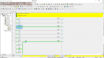 Simulations of Logic Gate Using CX-Designer and CX-Programmer