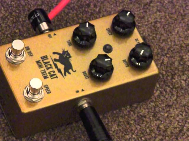 Video Review - Black Cat Pedals Mini Trem - YouTube