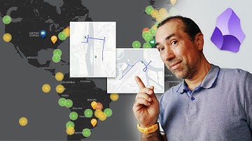 Obsidian Map View 🎉 NEW Paths feature!