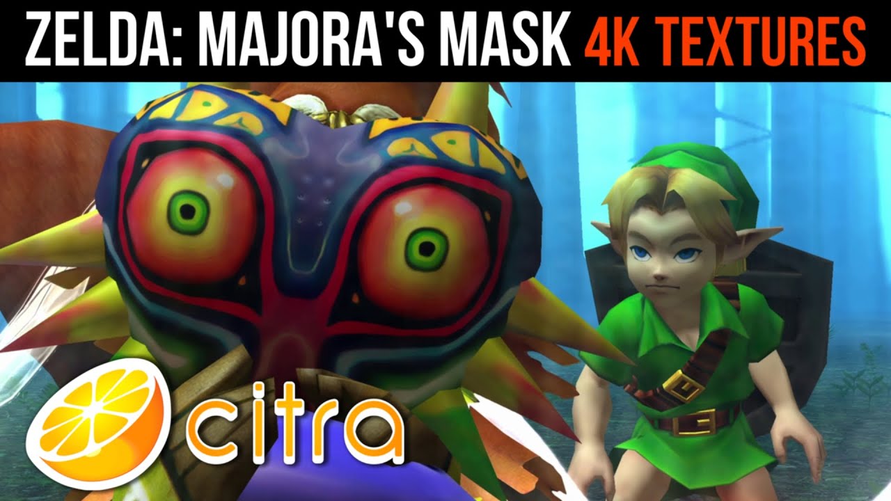 How to Install Zelda Majora's Mask 4K Texture Pack in Citra (3DS ...