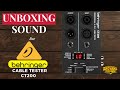 REVIEW Medidor TESTER CABLES CT200 BEHRINGER