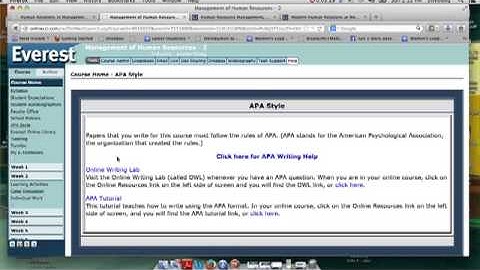 Week 2 Assignment Clarification - Human Relations