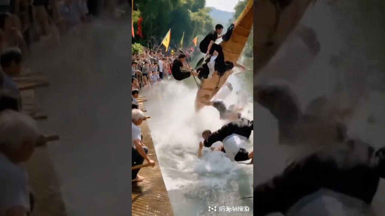 Dragon Boat Racing, Funny, Daily, Boo Absurd Video