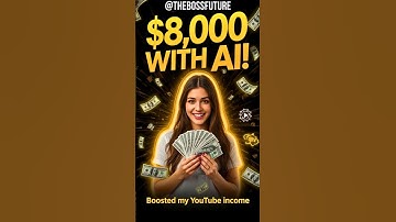 How I Earned $8000💸 From YouTube Shorts With AI #ai #money