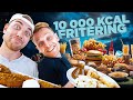 VEM ÄR BÄST PÅ FRITERING - JONAS VS SAMPE (10 000 kalorier) image