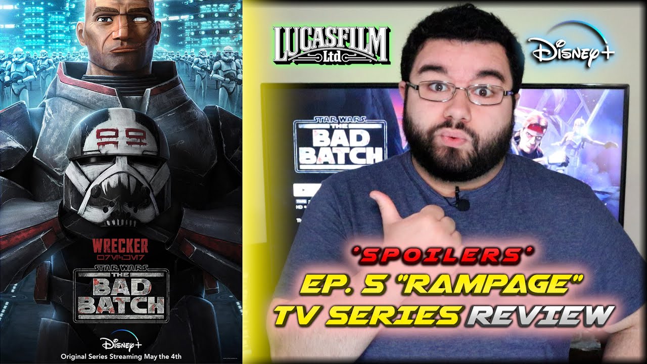 Star Wars: The Bad Batch | 1x5 "Rampage" | Disney+ TV SERIES REVIEW