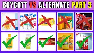 Boycott Israel Products | Alternative Products List |  Israel vs Palestine| boycott vs alternative screenshot 4