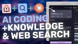 Cline & Aider + Knowledge + Web Search : AI Coding with KNOWLEDGE BASE & WEB SEARCH is AMAZING!