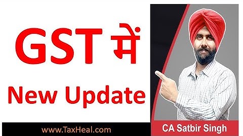 New update on GST Portal I GSTR 4 I CA Satbir Singh