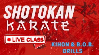 GMAU Shotokan Karate LIVE Follow Along Class