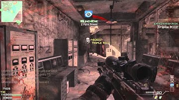 Call of Duty MW3 - Double kill with BARRETT 50CAL