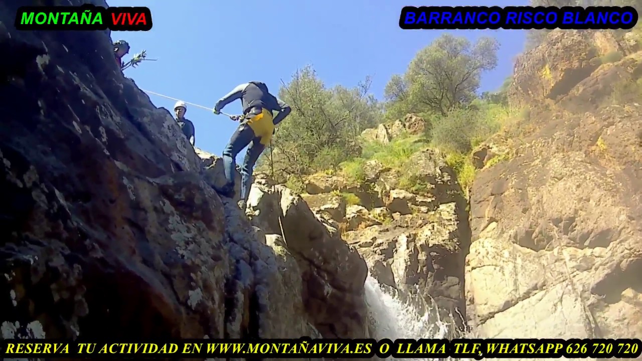 via ferrata dolomites BARRANQUISMO RISCO BLANCO 08 04 17