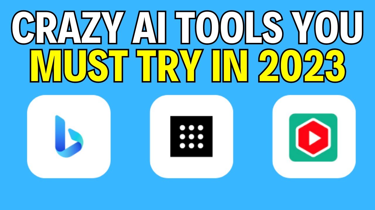 Crazy AI Tools You Must Try In 2023 | Crazy AI Tools In 2023 - YouTube