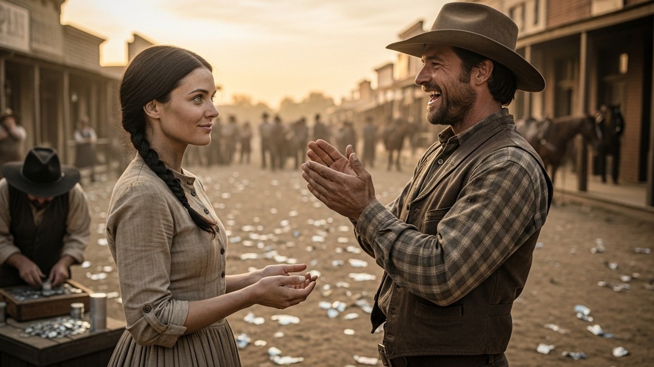She Shot Better Than Any Man At The Contest, The Cowboy Cheered Louder Than Anyone There