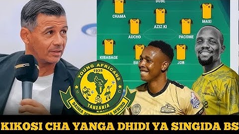 KOCHA MILOUD HAMDI ATANGAZA MABADILIKO MAKUBWA YA KIKOSI CHAKE CHA KWANZA DHIDI YA SINGIDA BS