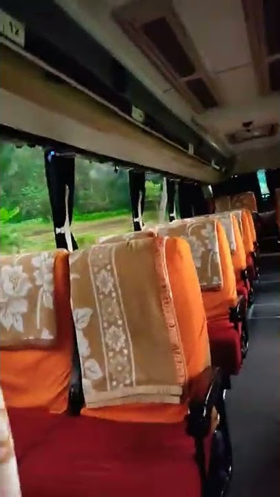 Interior bus Po Raya kursi pesawat sangat nyaman exe 28 ..