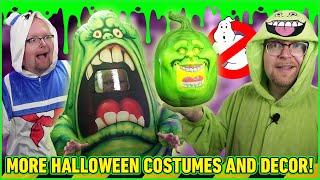Ghostbusters onesies, inflatable Slimer costume, and new Halloween décor | UNBOXING