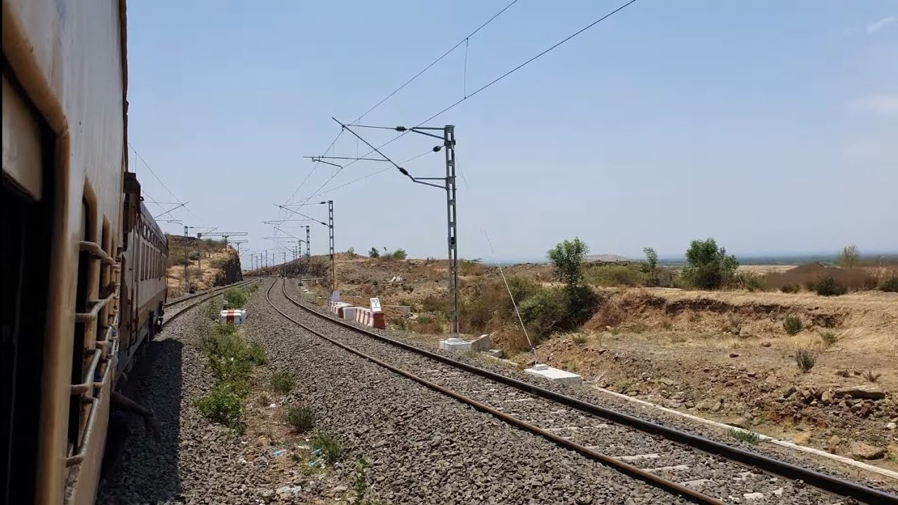 Adarki ghat full coverage on board 11030 Koyna exp