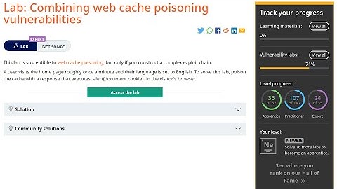 Web Security Academy | Web Cache Poisoning | 11 - Combining Web Cache Poisoning Vulnerabilities
