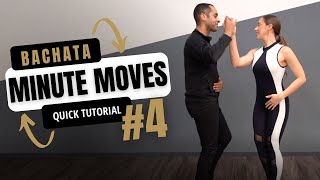 Bachata Minute Moves  Bachata Left Turn For Men & Ladies  Bachata Dance Academy