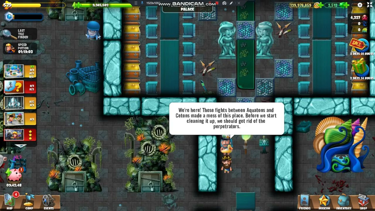 Poseidon's Summer Palace - Diggy's Adventure - YouTube