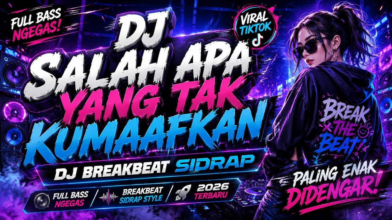 DJ SALAH APA YANG TAK KUMAAFKAN - DJ BREAKBEAT SIDRAP VIRAL TERBARU 2026 FULL BASS NGEGASSS