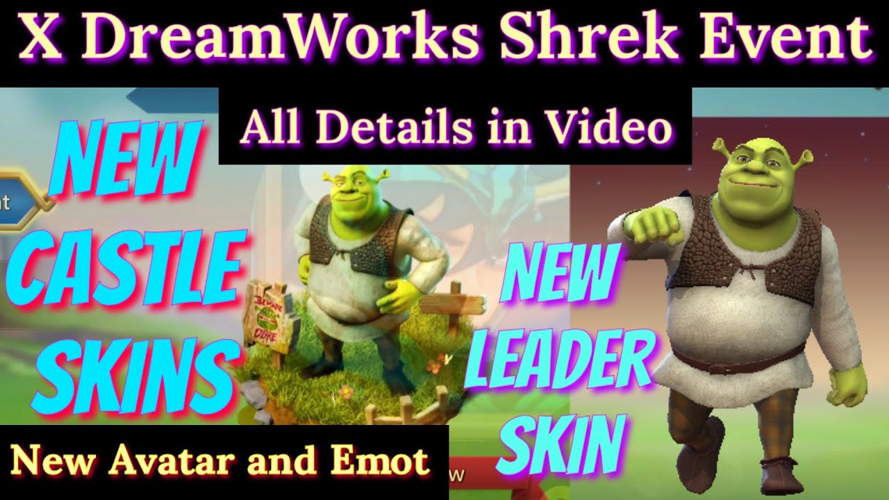 Lords Mobile x Dreamworks Shrek Collaboration Begins with an