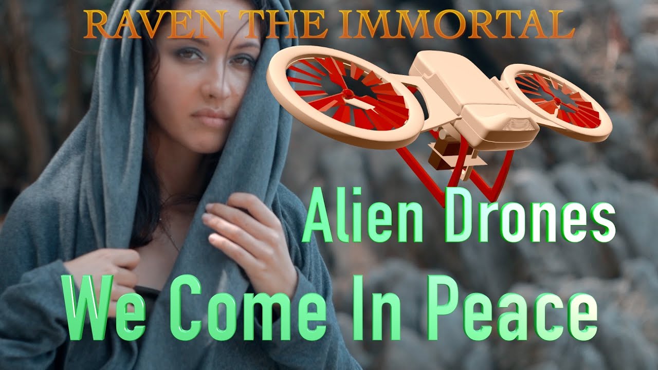 Raven The Immortal And The Alien Drones Over New Jersey