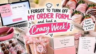 🔥 I FORGOT TO TURN OFF MY ORDER FORM… AND HAD THE CRAZIEST WEEK! 😳👩‍🍳