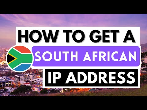 SOUTH AFRICAN IP ADDRESS ??? How to get an IP address in South Africa from anywhere ✅ [Tutorial]