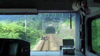 【プチレア! 5両の前面展望】 東海道本線 根府川-真鶴 E231系 平塚-熱海(8/10) ~廃線区間あり!!~