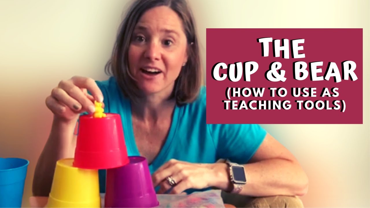 Speech Therapy: Use These Toys for Teaching Language w/ Cups & Bears ...