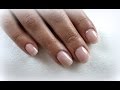 NATURNAGELVERSTÄRKUNG MIT GEL AUFFÜLLEN | Schlichte Nägel mit Cover-Gel