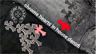 [closet check] CHROME HEARTS in house denim jeans