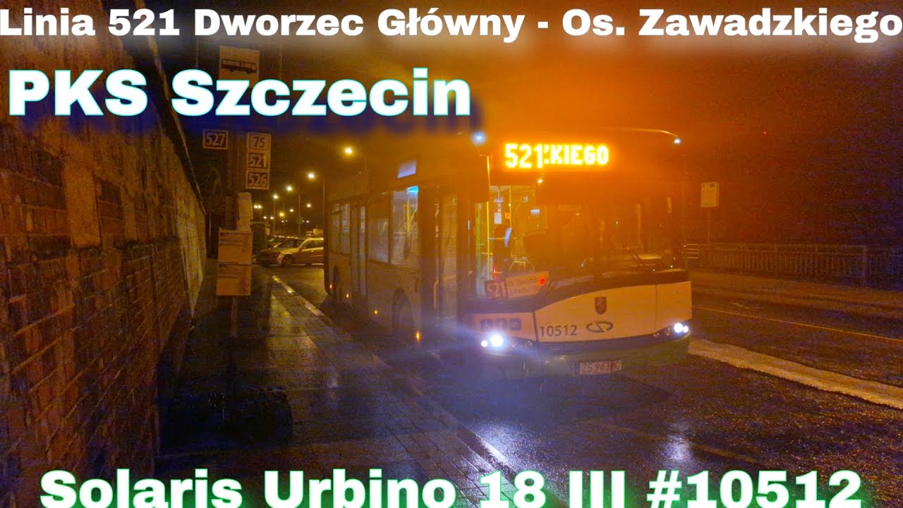 PKS Szczecin - Linia 521, Solaris Urbino 18 III #10512