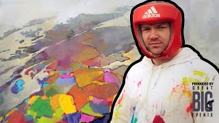 VLOG: Oil Painting Exhibition and Glasgow 2014 Boxing