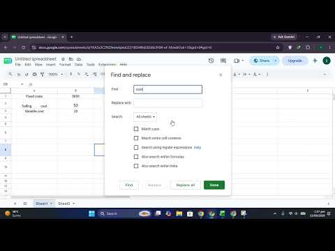 How to Find and Replace Text in Google Sheets Step by Step