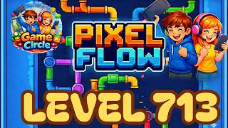 Pixel flow©  - Level 713 - solution